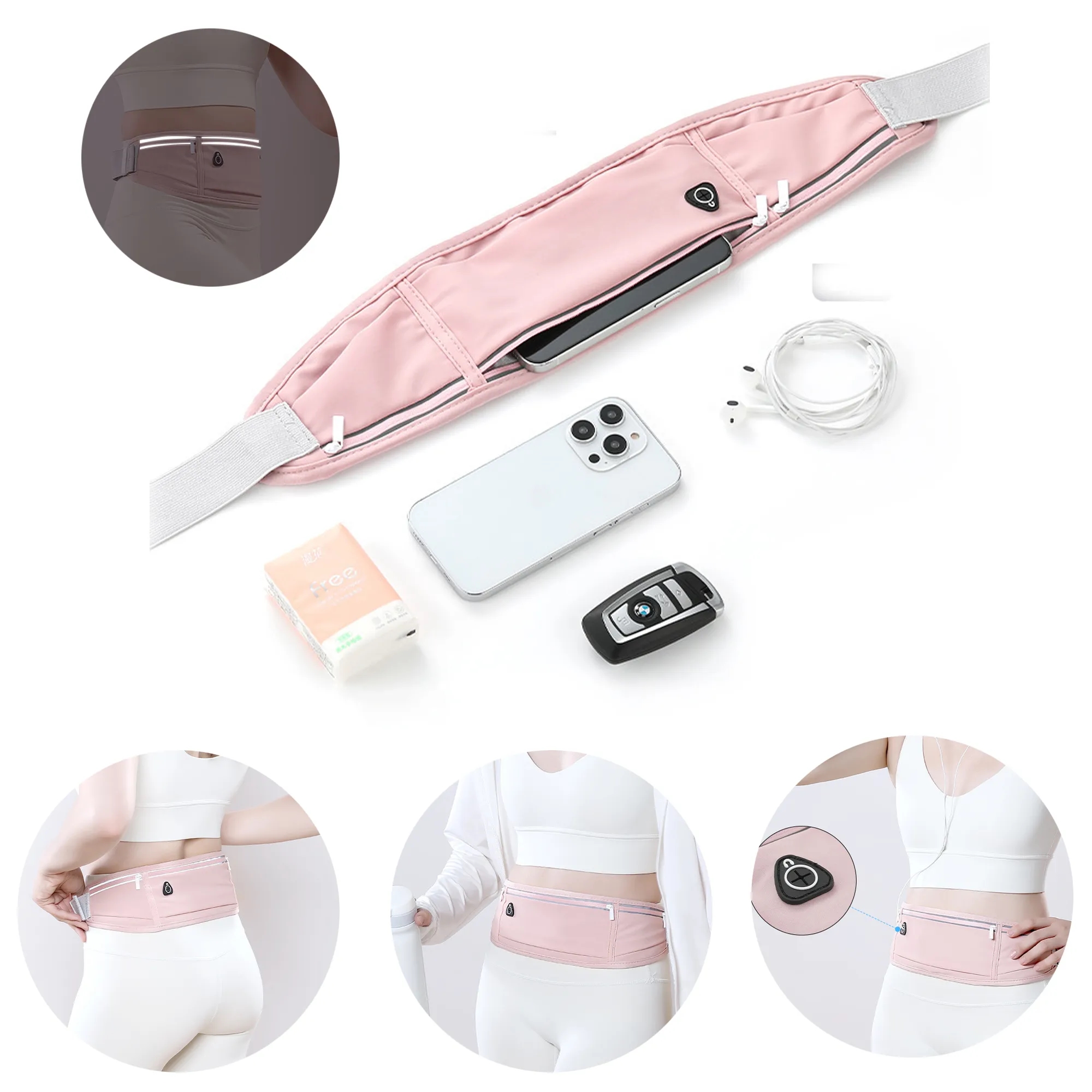 Run Ride Sport ActiveFit  Waist Pack 3