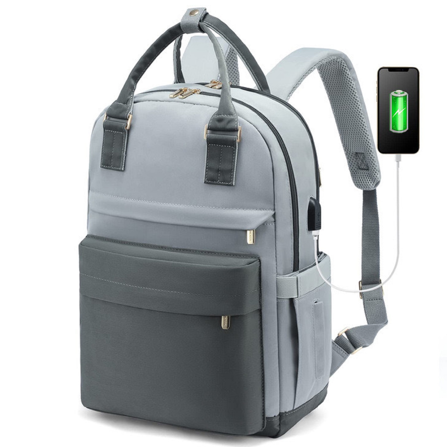 15.6 Inch Laptop Bag with USB Port 12
