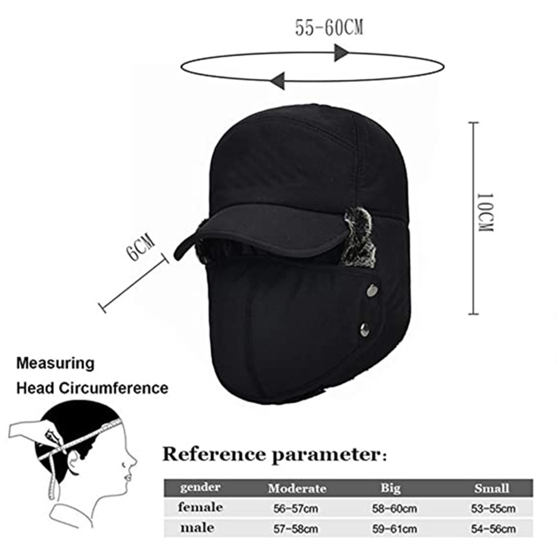 Trooper Russian Warm Hat with Ear Flaps 6