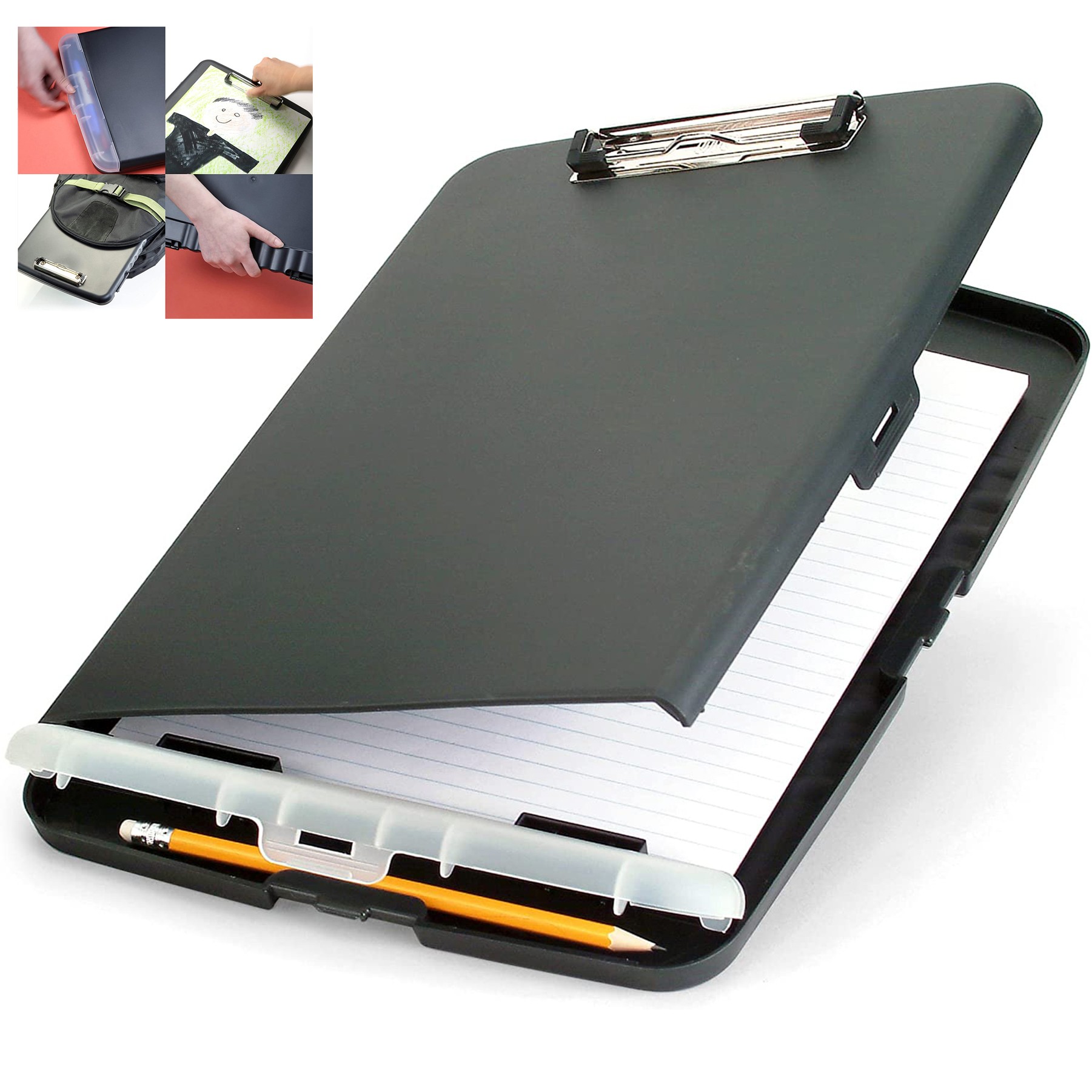 Slim Clipboard Storage Box 2