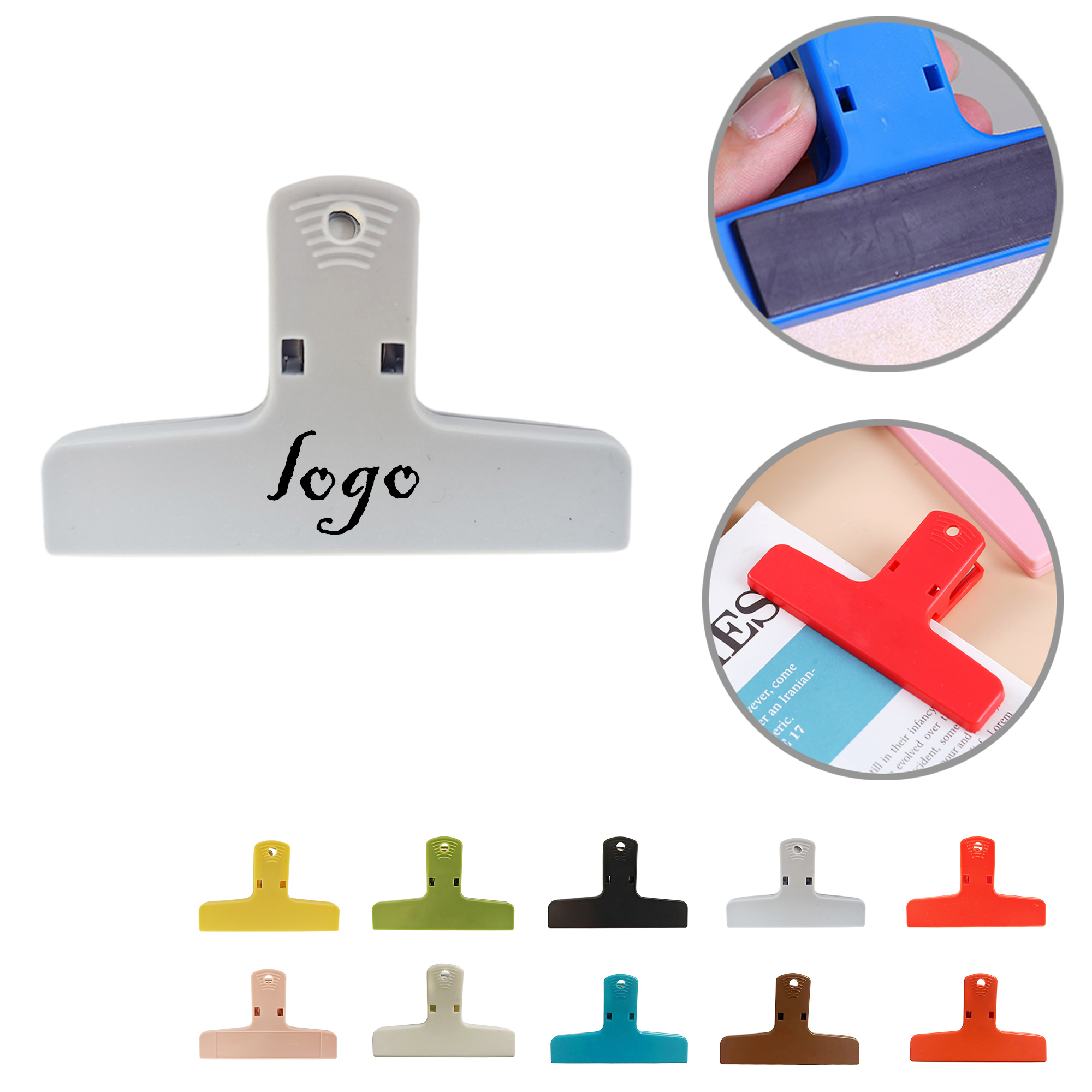 MOQ50 Magnetic Plastic Clips 11