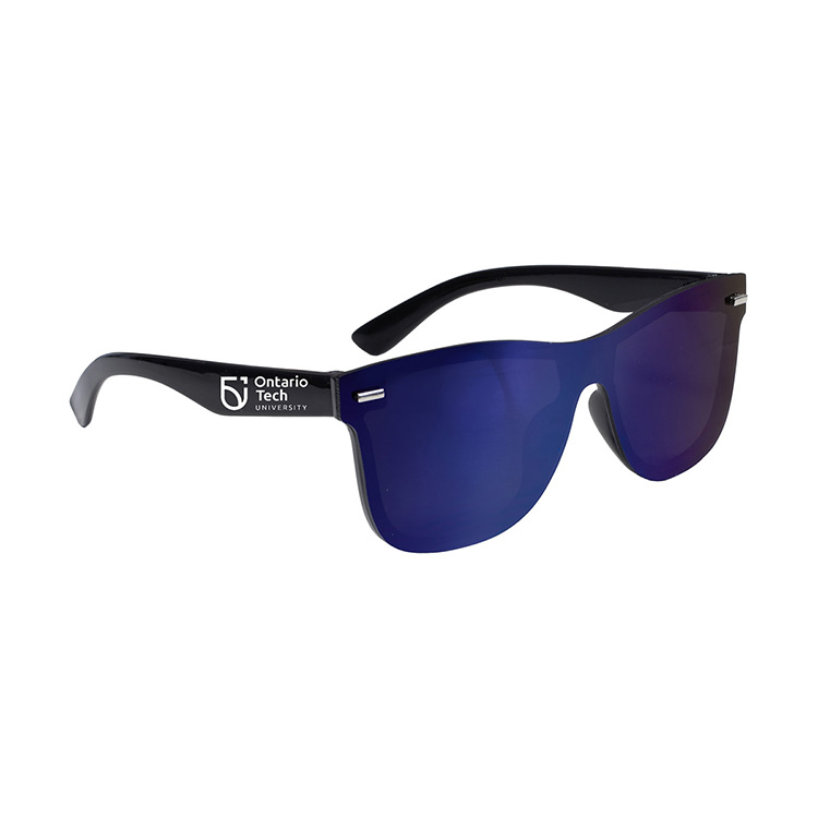 "DEL MAR TIDE" Rimless Reflective Sunglasses 16