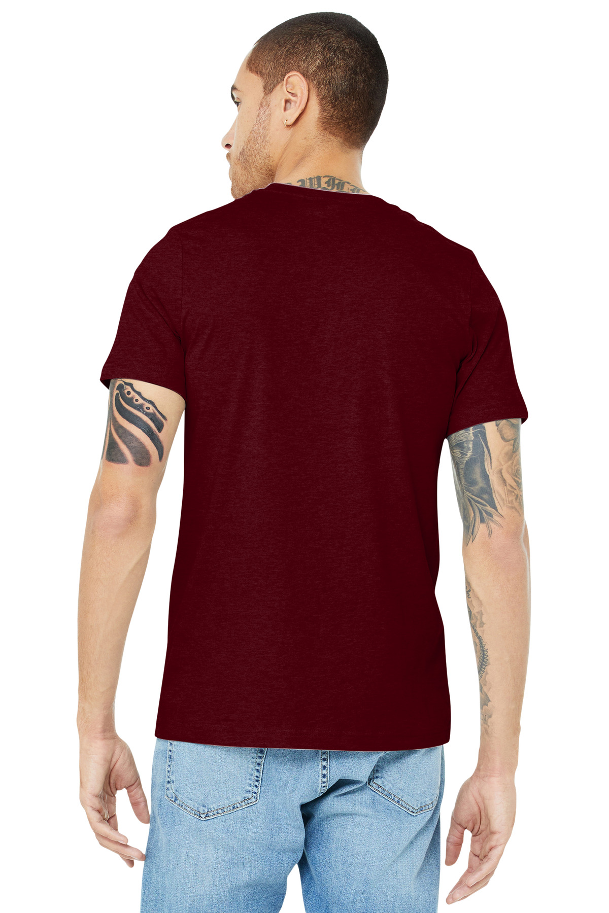 BELLA+CANVAS® Unisex Heather CVC Short Sleeve Tee 21