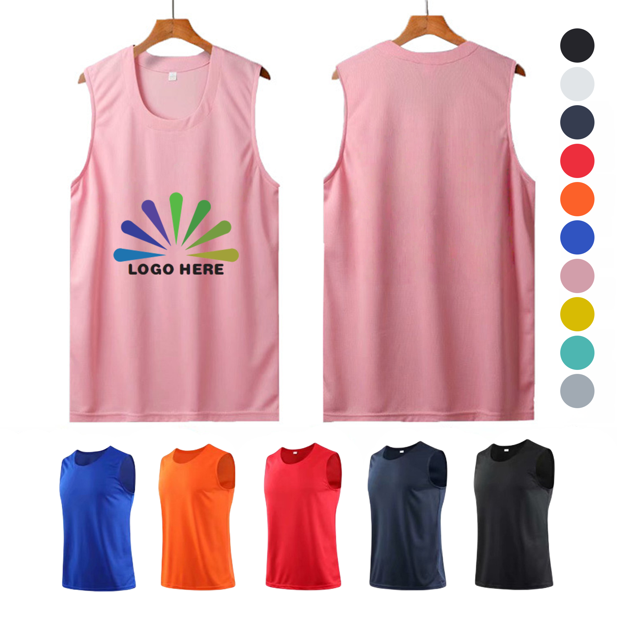 Sport Training Jersey Vest MOQ20 12