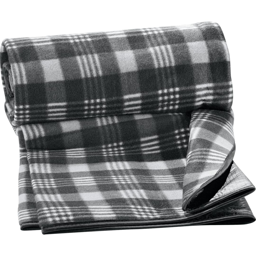 Padded Water-Resistant Fleece Picnic Blanket 42