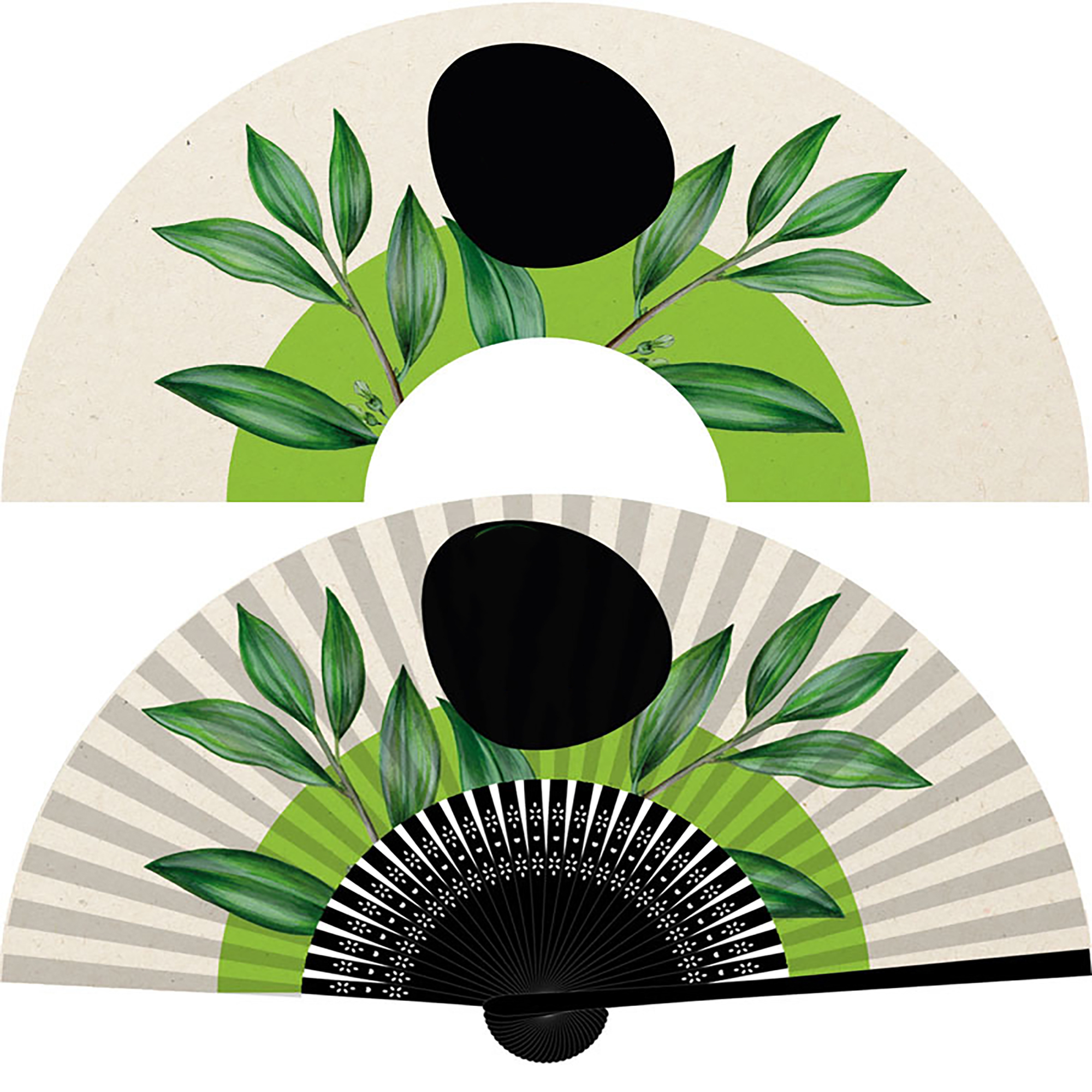 Bamboo Folding Fan 1