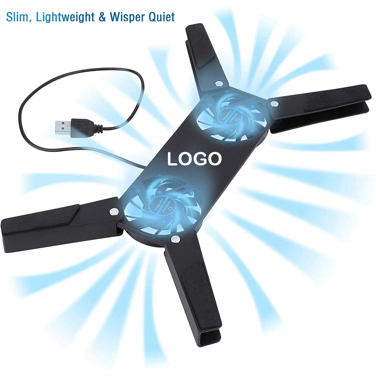 Foldable USB Laptop Cooling Stand 2
