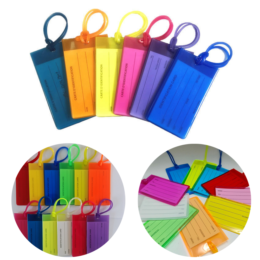 Soft PVC Luggage Tags 1