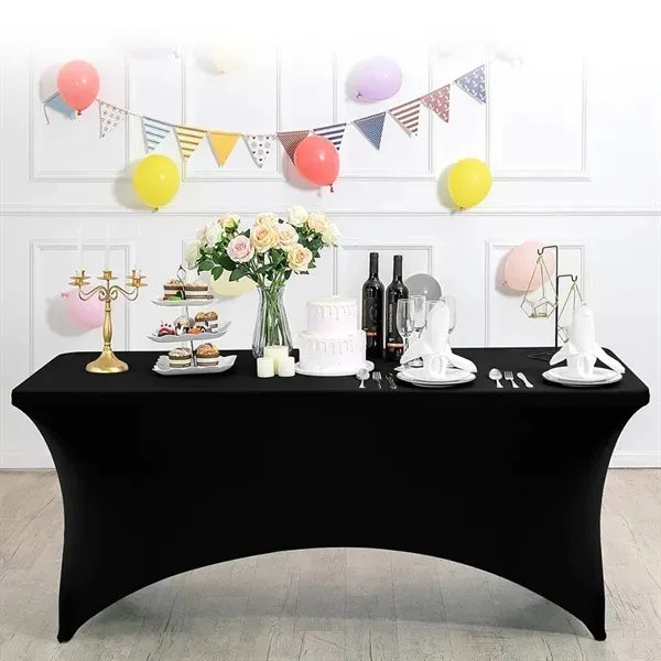 6ft Dye Sublimation Stretch Table Cover 4