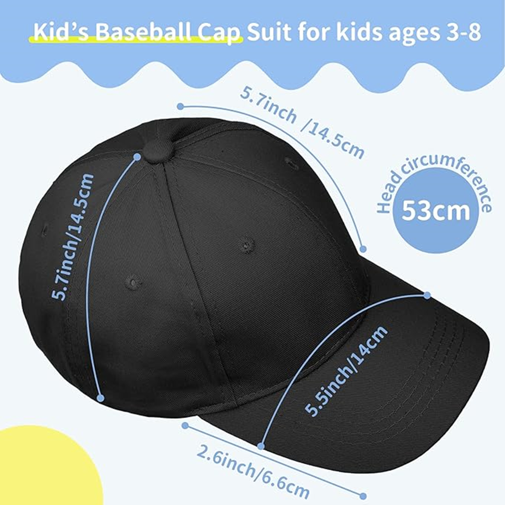 Kids Baseball Cap 3