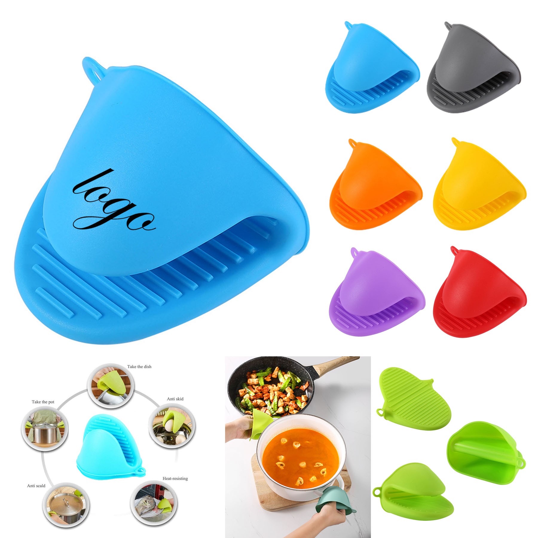 Silicone Heat Resistant Cooking Mitt
