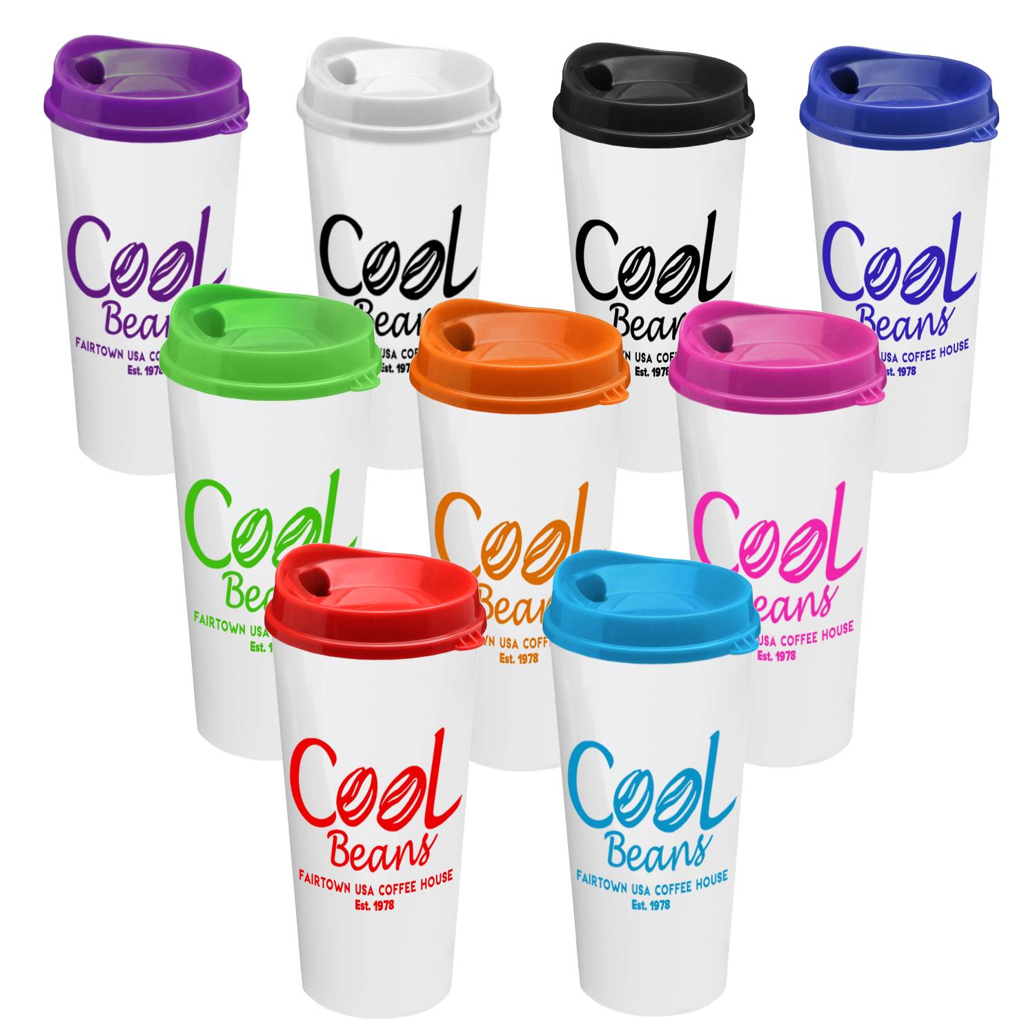 Double Wall Travel Tumbler with Sip Lid, 20 oz. 9