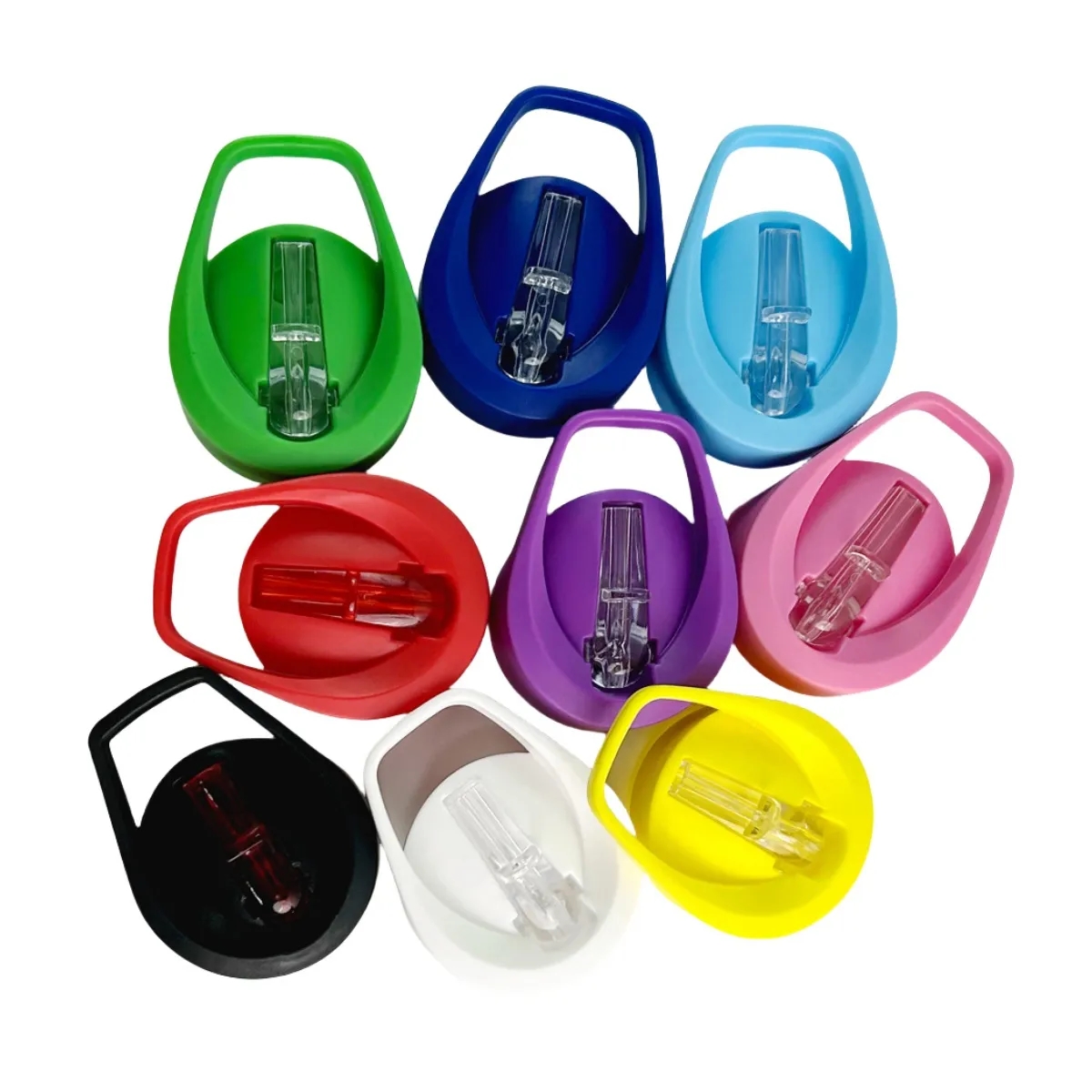 Clear Impact Water Bottle with Flip Straw Lid 4