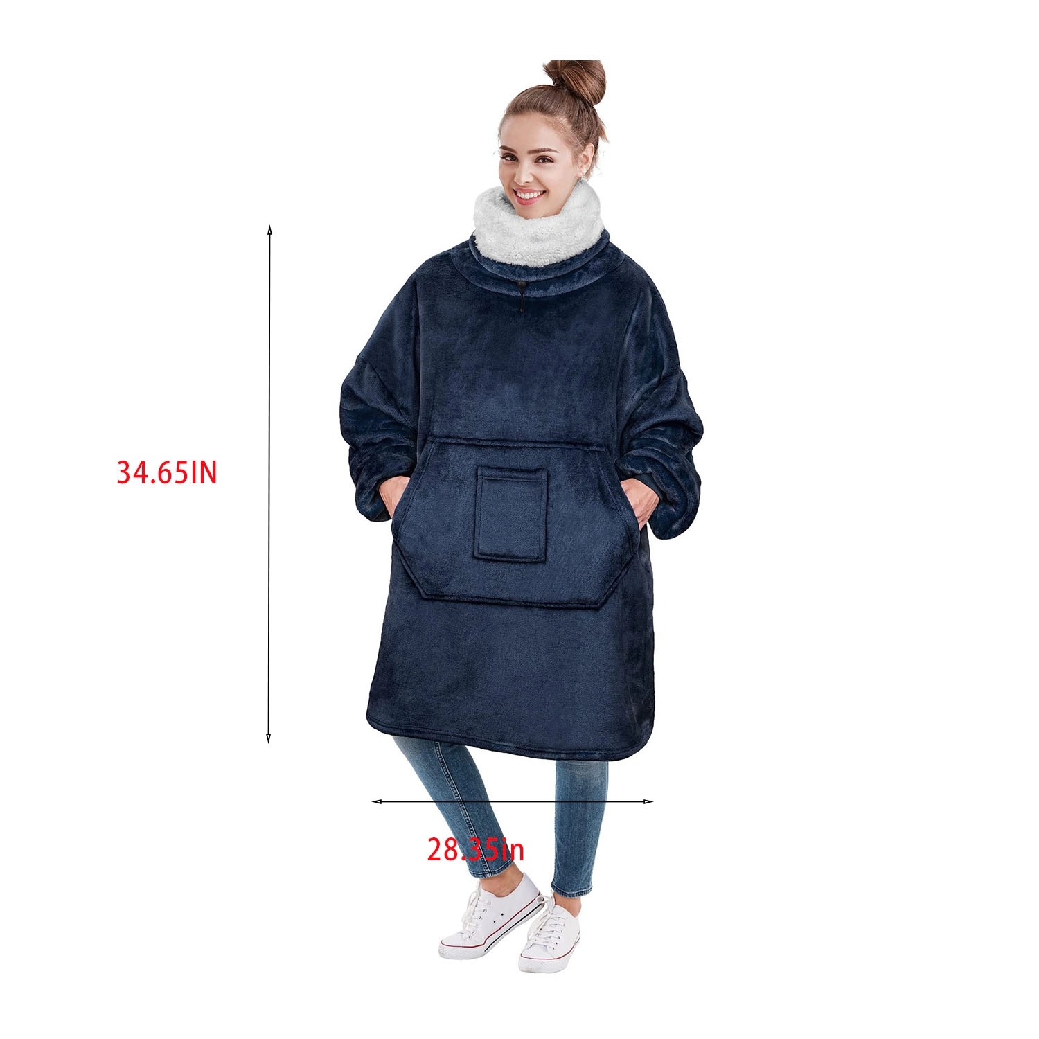 Tall Collar Household Lazy Blanket 5