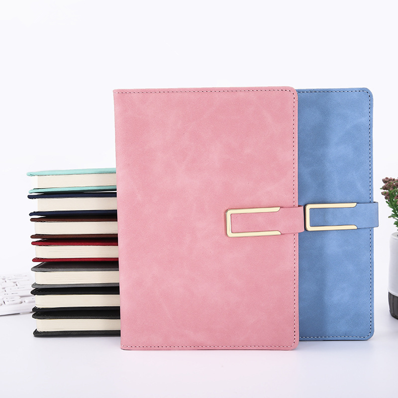 A5 PU Leather Notebook With Pen Loop And Magnetic Closure 2