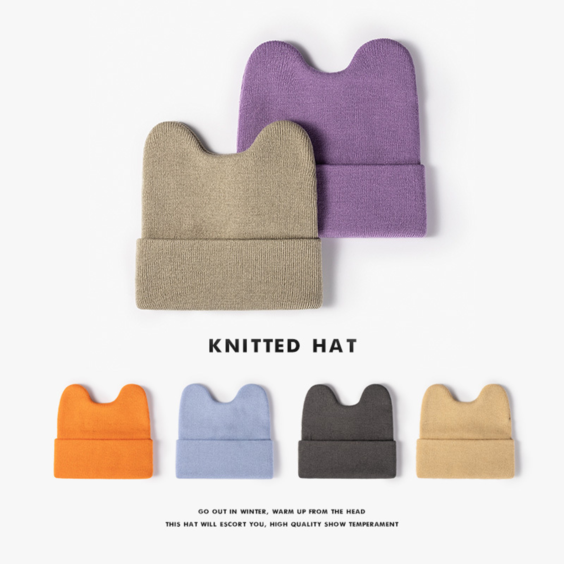 Fashionable Cute Beanie Hat 1