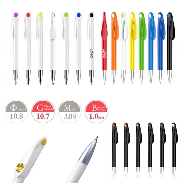Colorful Bunny Pen with Ballpoint Writing Instrument 11