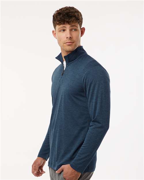 Men's Pro-Lock Performance Mélange Quarter-Zip Pullover - 4HM700, custom hoodie or sweatshirt with logo imprint 6