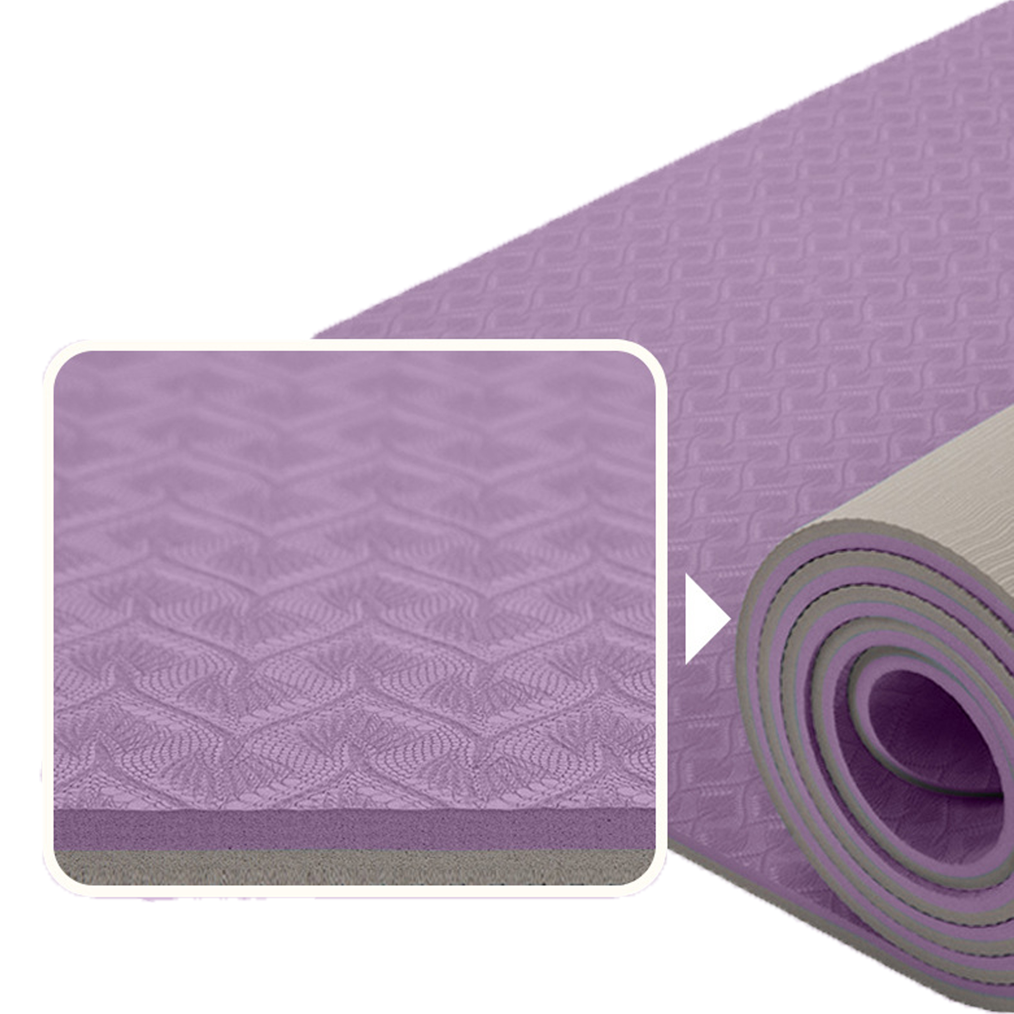 MOQ50 Sound-Insulating and Shock-Absorbing Yoga Mat 2
