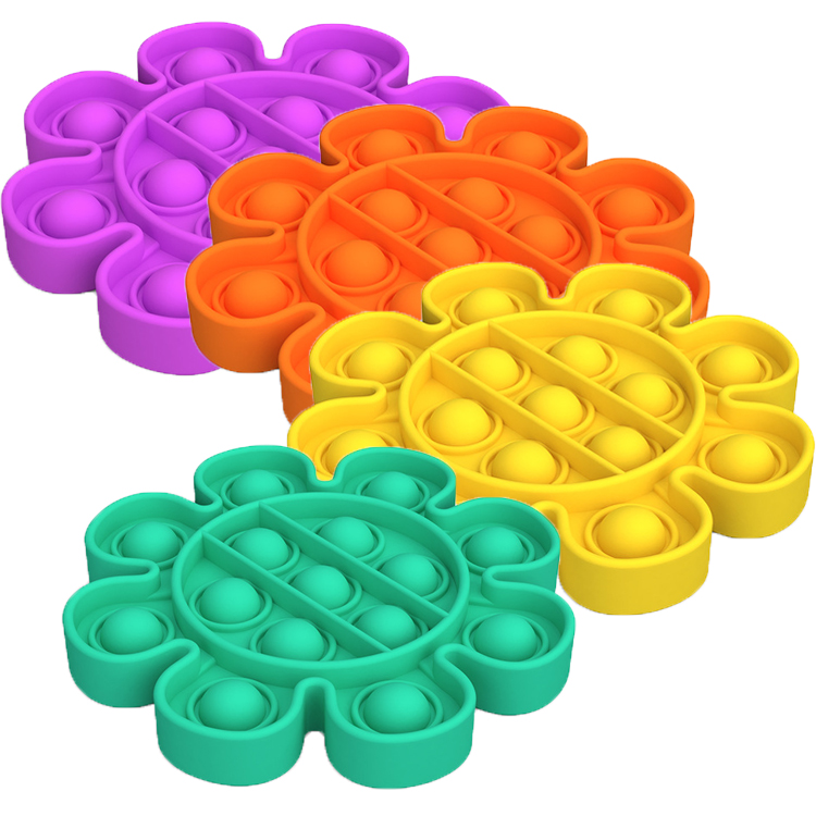 Pop It Fidget Toy - Flower Full color 4