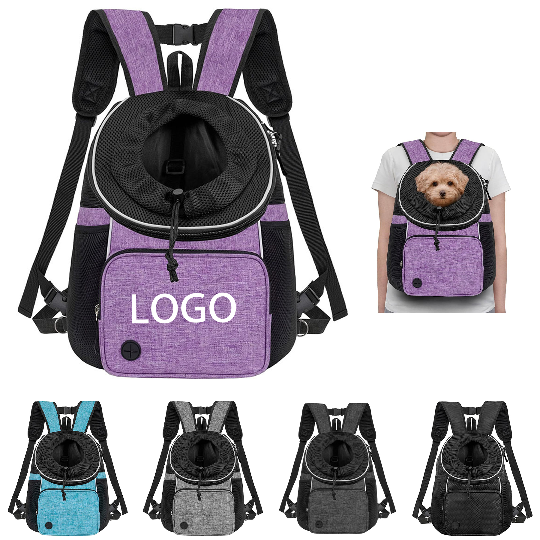 Adjustable Pet Carrier Backpack 2