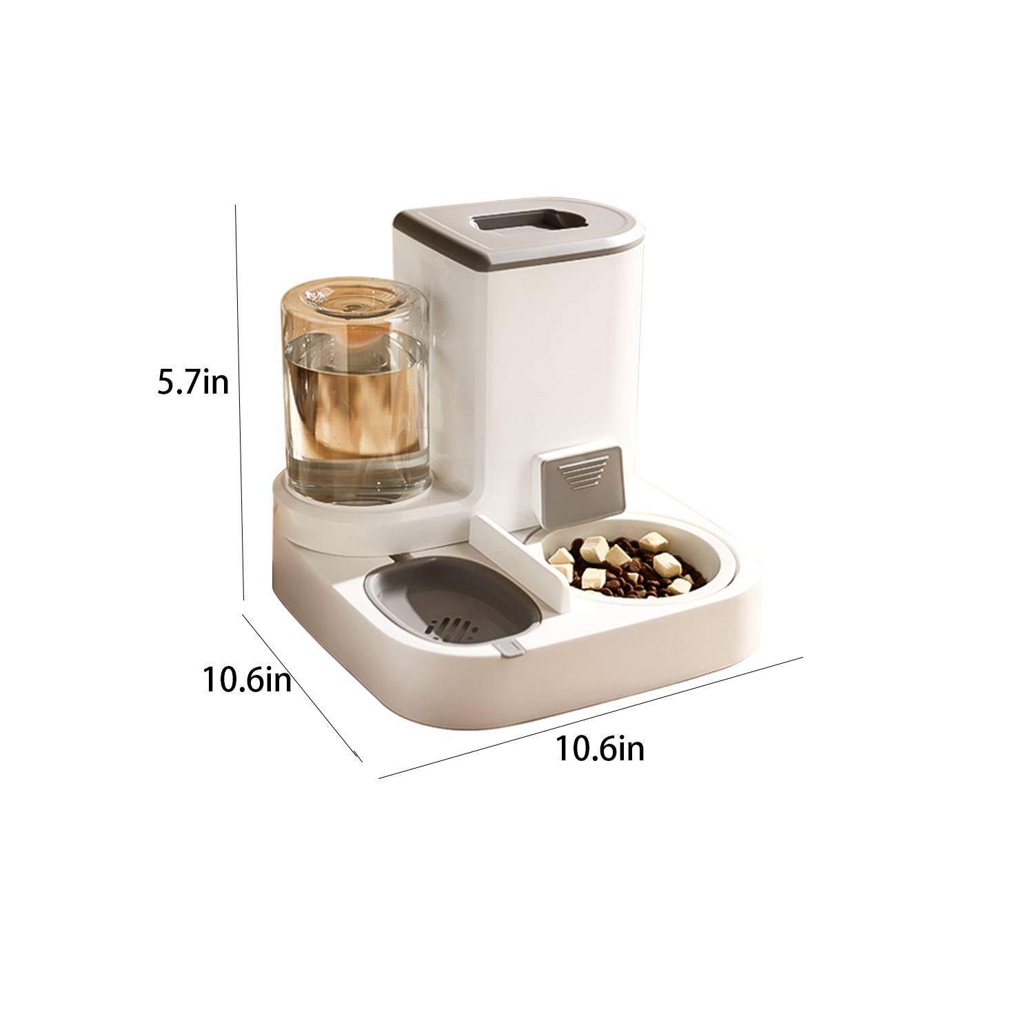 Cat And Dog Two In One Water Dispenser Automatic Feeder 7