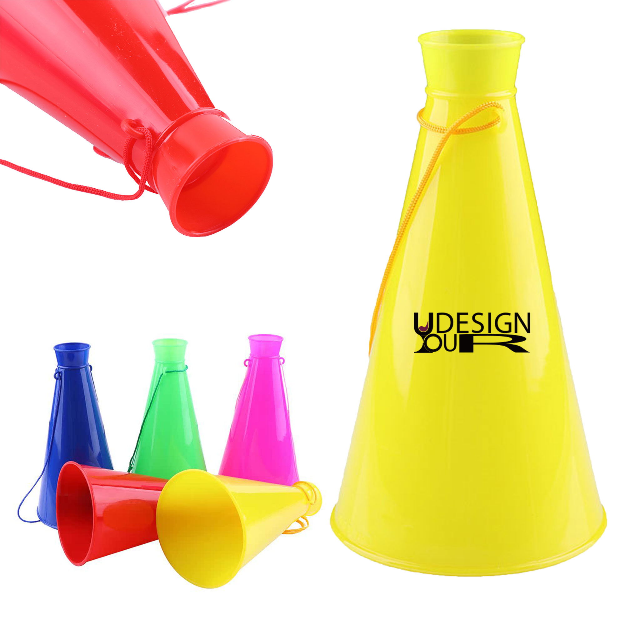 Colorful Cheerleading Megaphone Toy 2