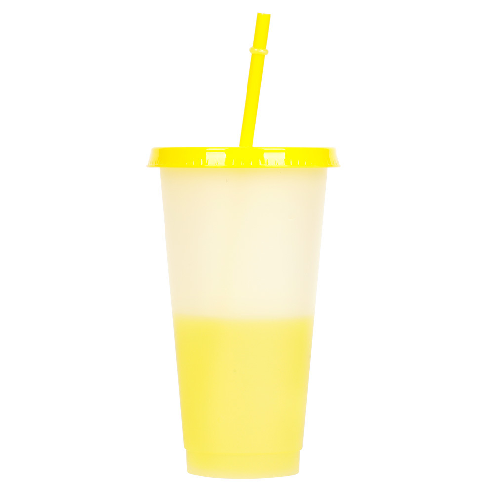 24oz. Color Changing Cups with Lids and Straws 3