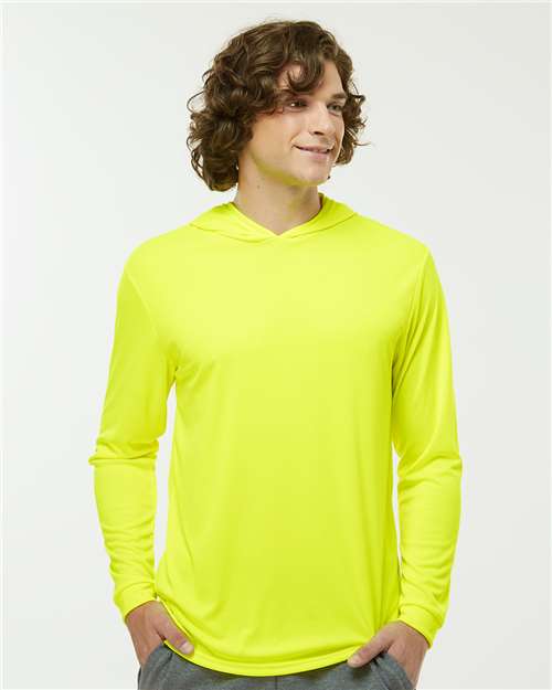 Unisex Bahama Performance Hooded Long Sleeve T-Shirt - 220 107