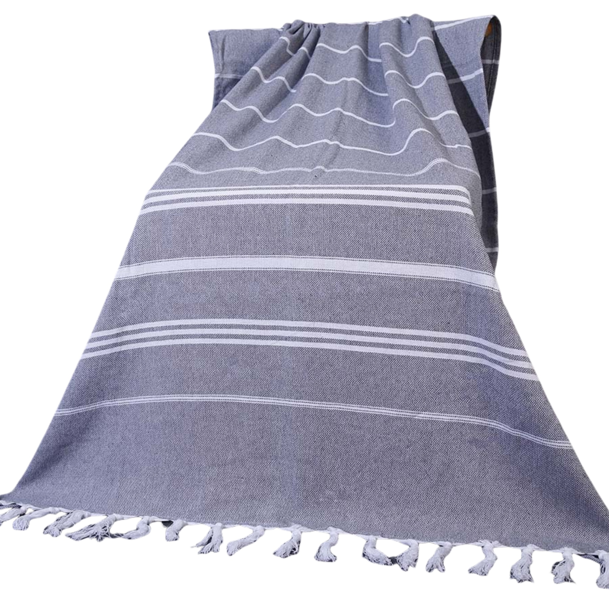 Vacation Soft Turkish Tassel Towel 7