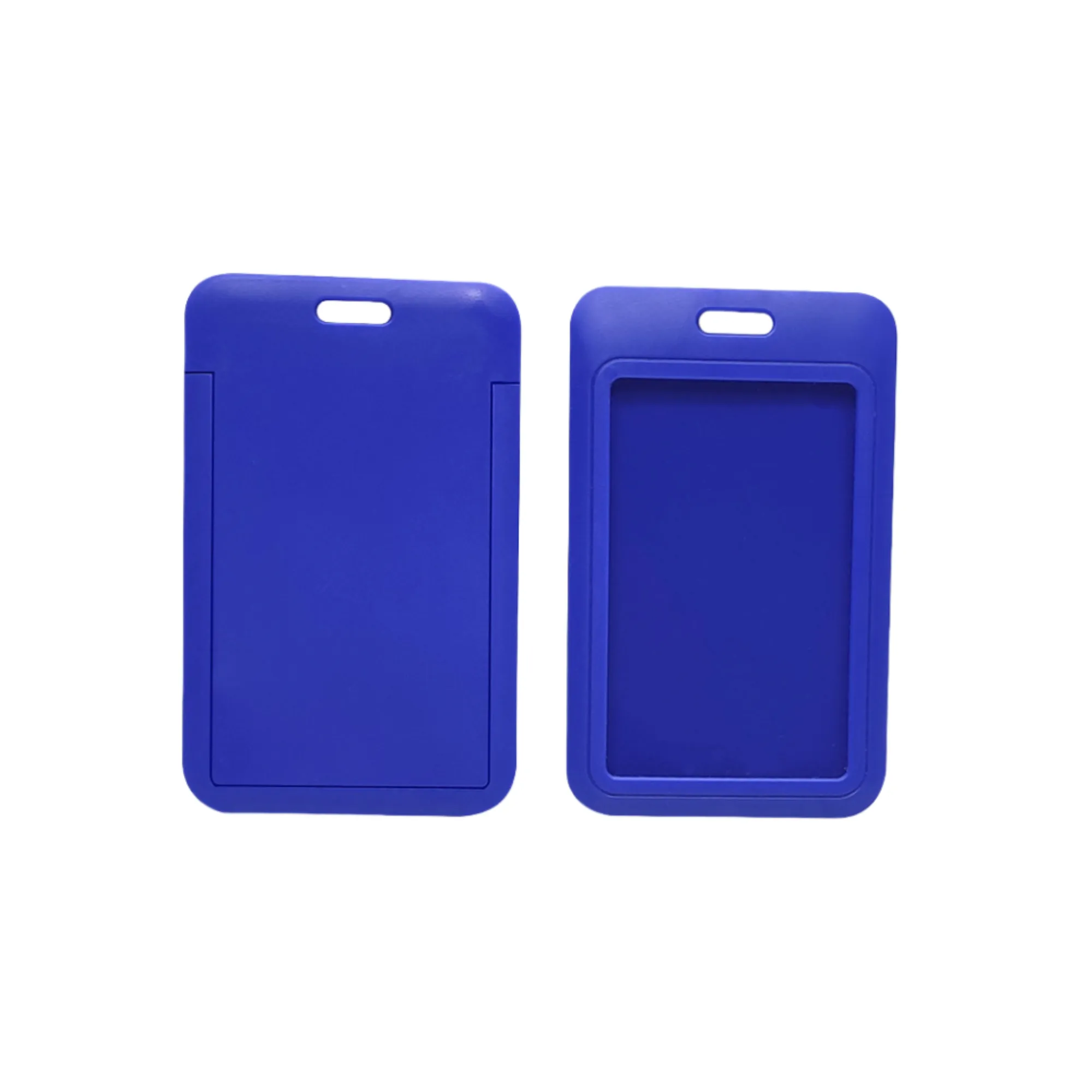 Slide Open Plastic Portrait Lanyard Card Holder 11