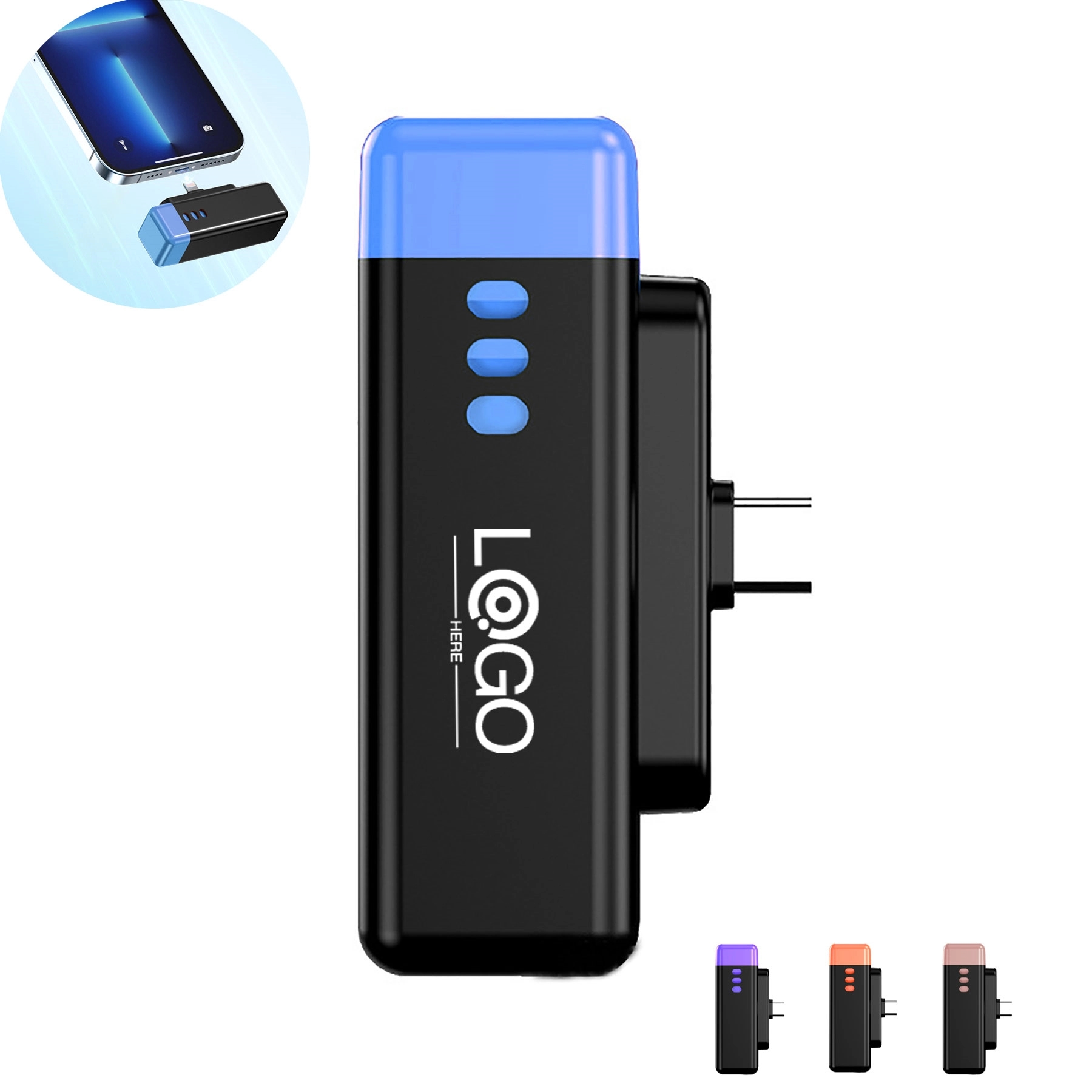 3300Mah Capsule Wireless Power Bank 2