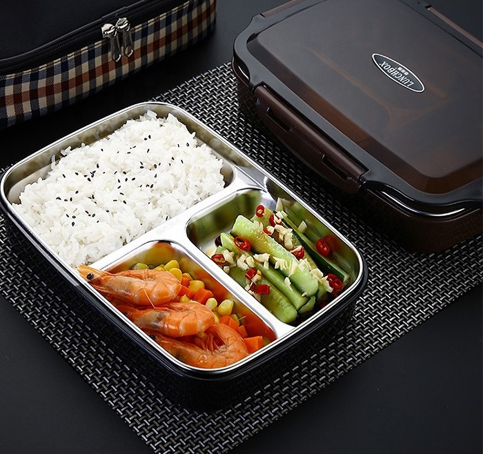 Stainless Steel Thermal Bento Food Storage 2