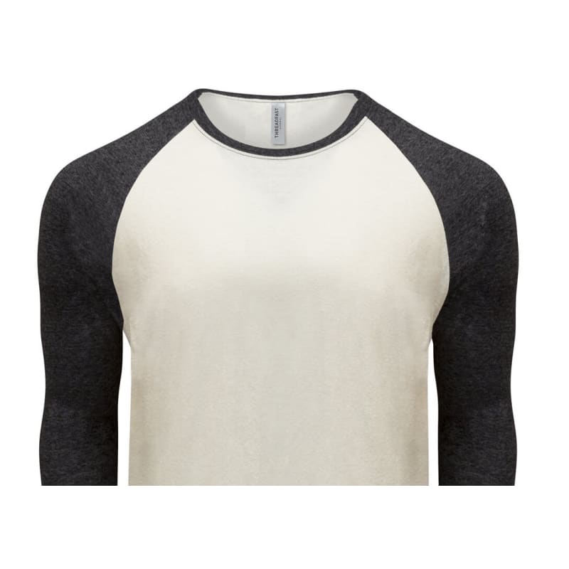 Threadfast Apparel Unisex Triblend 3/4-Sleeve Raglan 5