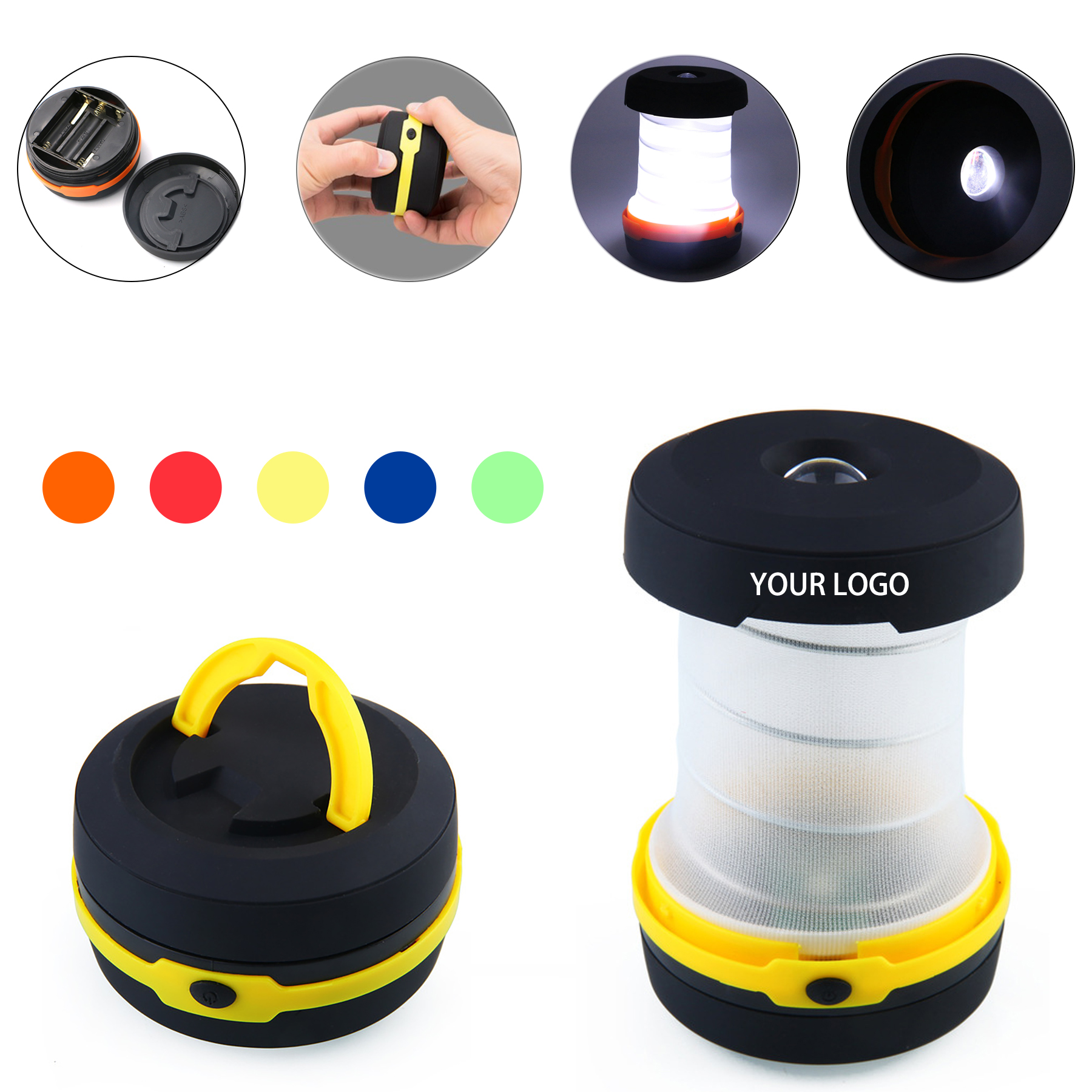 Retractable Outdoor LED Tent Camping Lamp 2