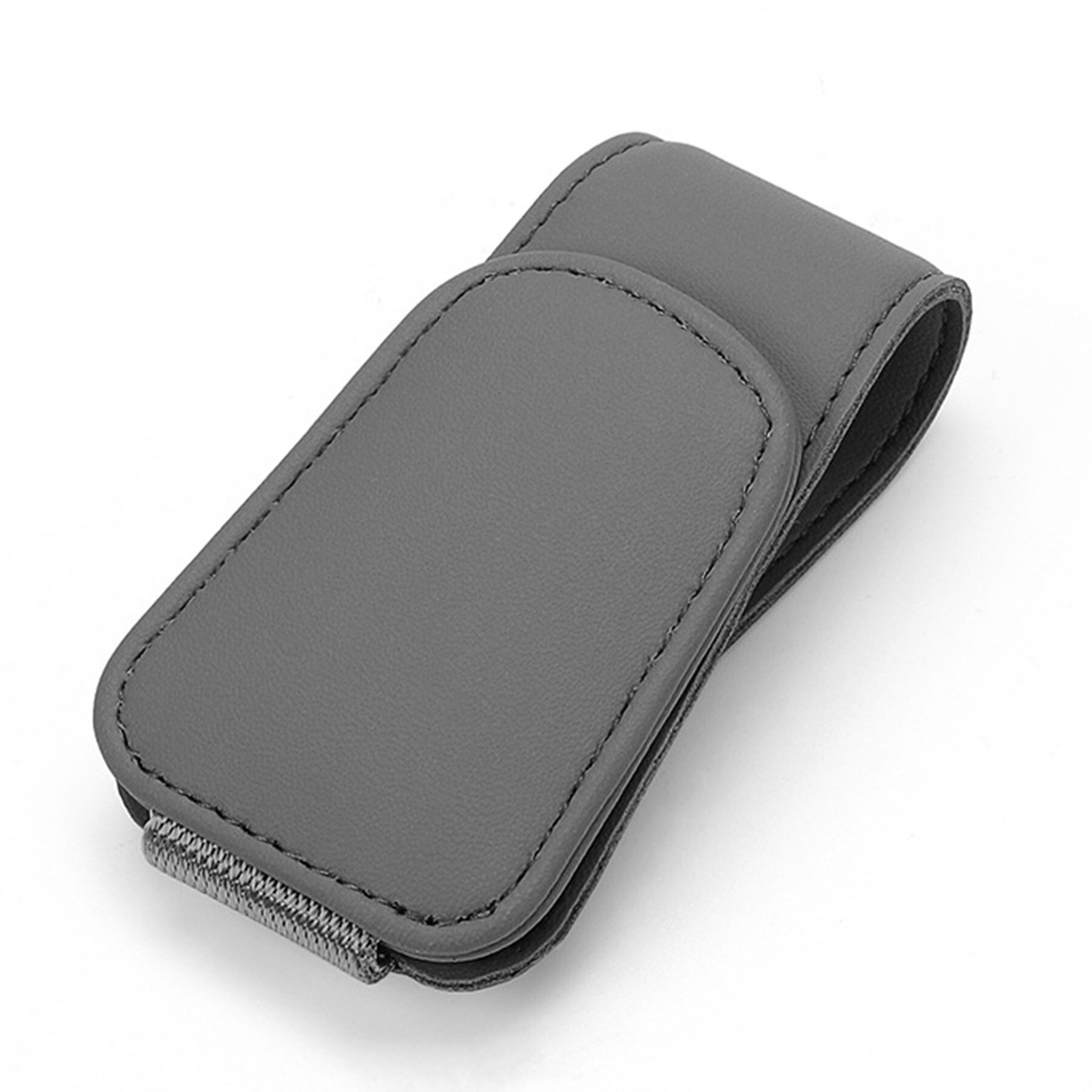 Car Sun Visor PU Leather Sunglass Holder 8