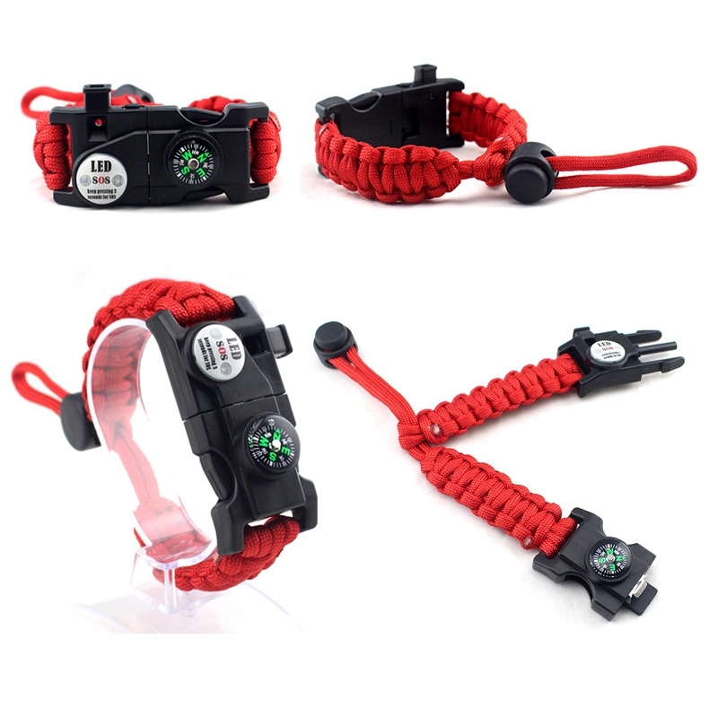 20 in 1 Outdoor Survival Paracord Bracelet 22
