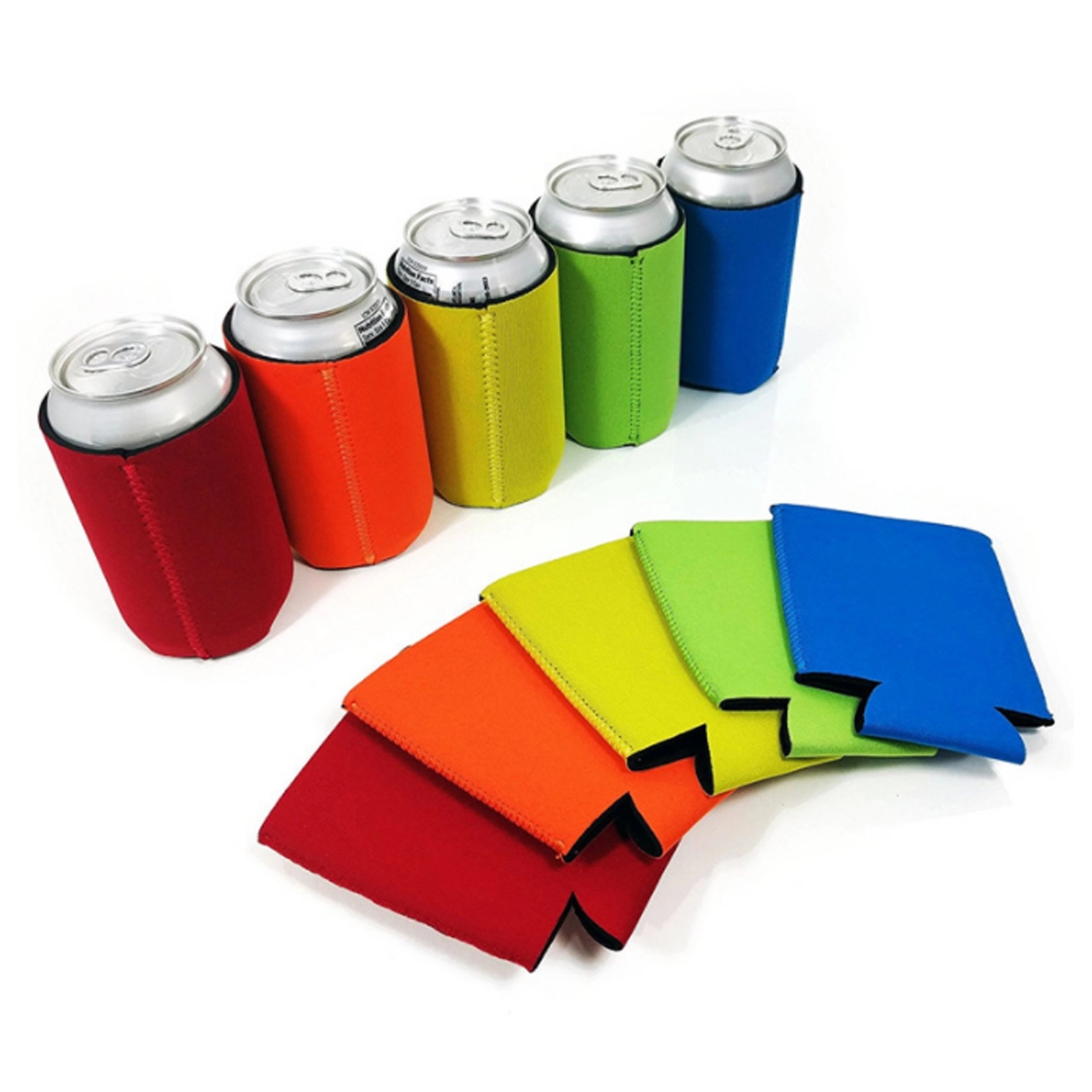 12oz Collapsible Beverage Can Cooler Sleeves 3