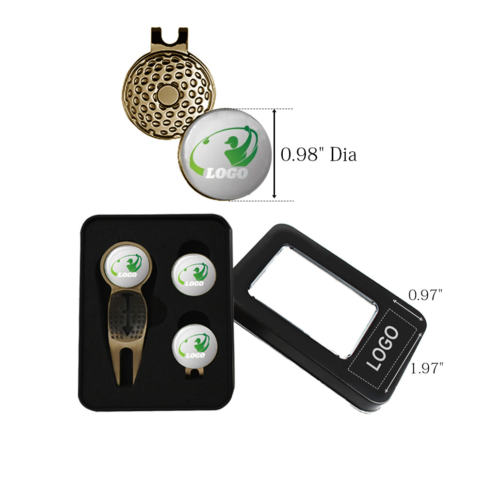 Golf Ball Marker Gift Box Set 9