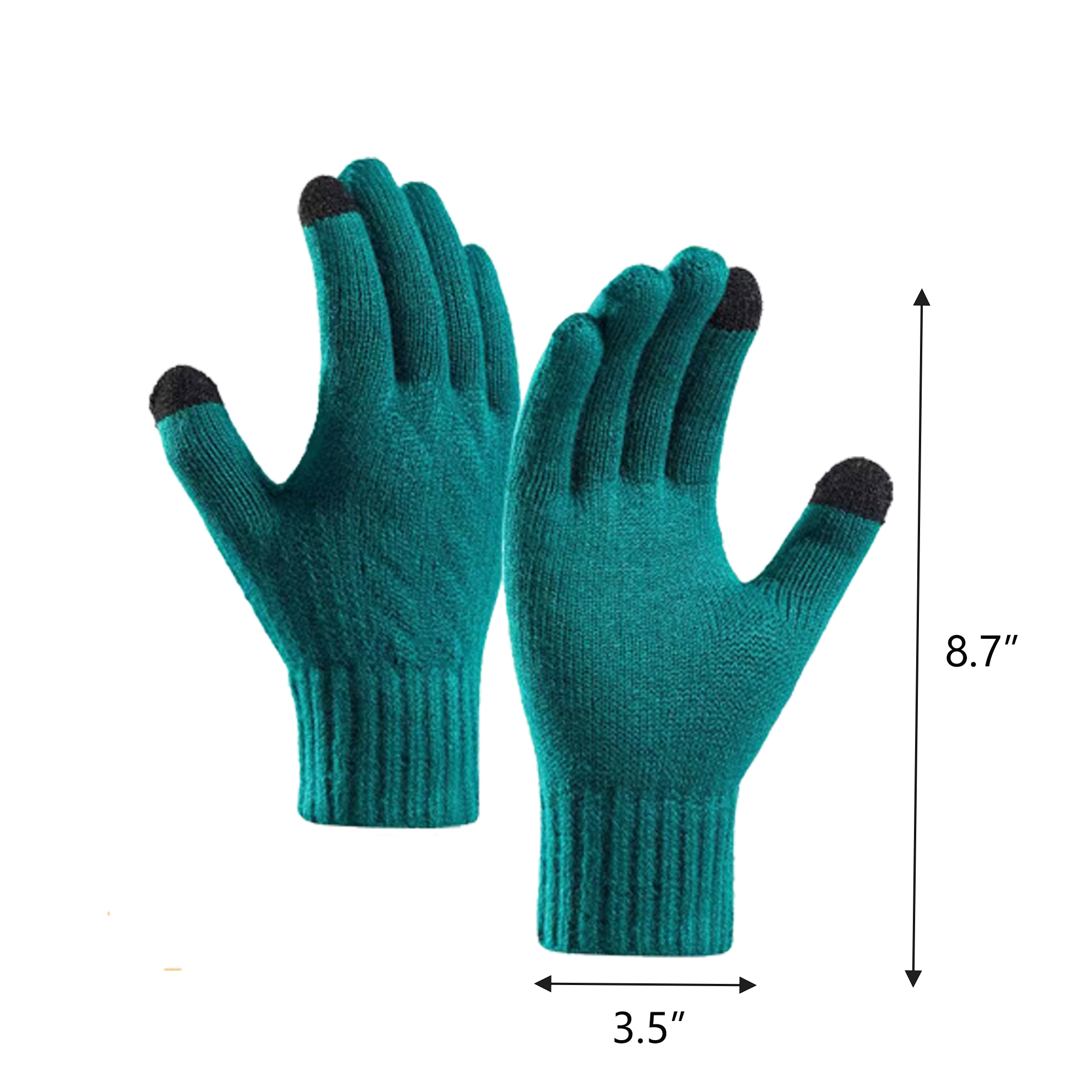 Practical and Sensitive Touchscreen Knit Gloves 1