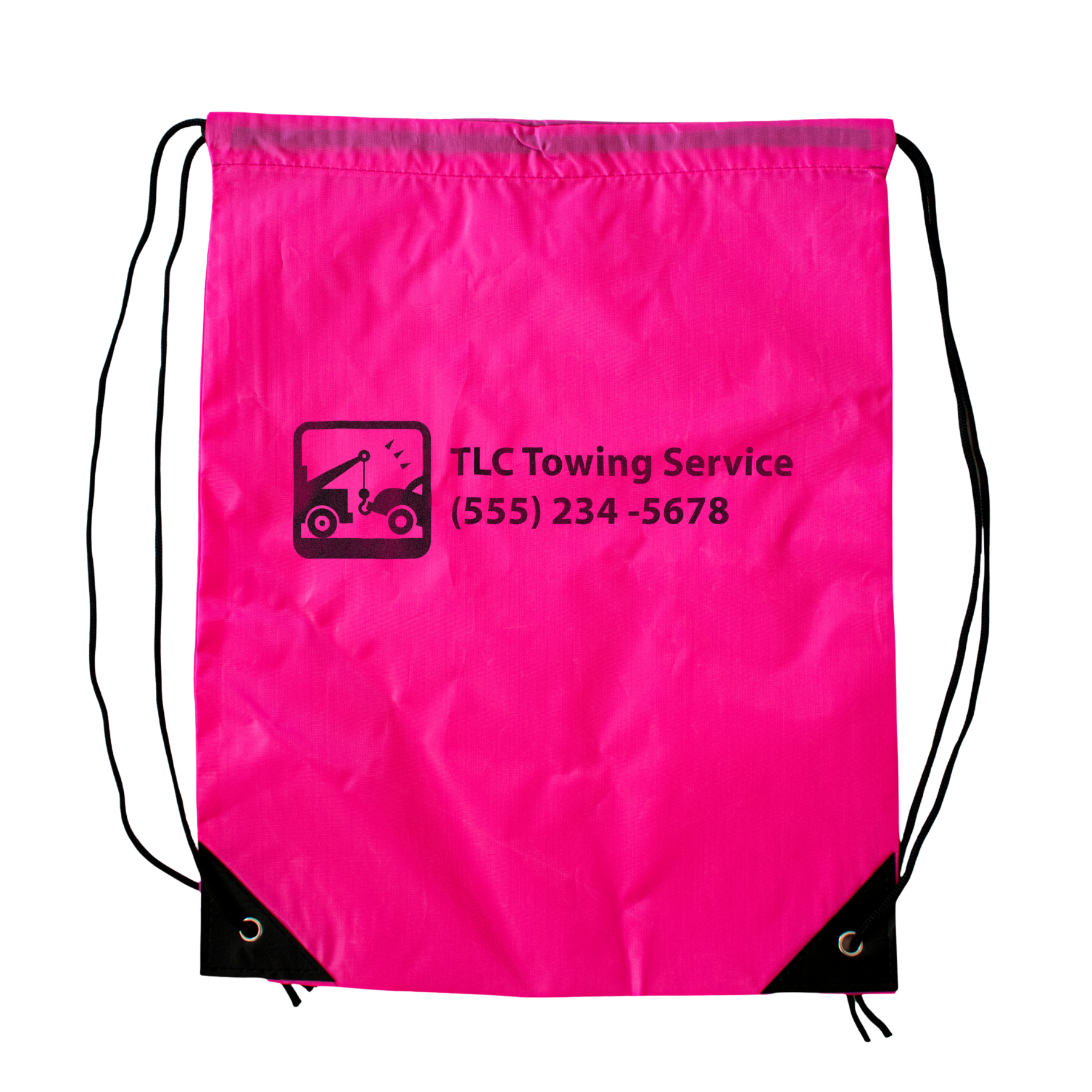 Rush Cinch Drawstring Backpack Domestically Decorated (9"x12") 17
