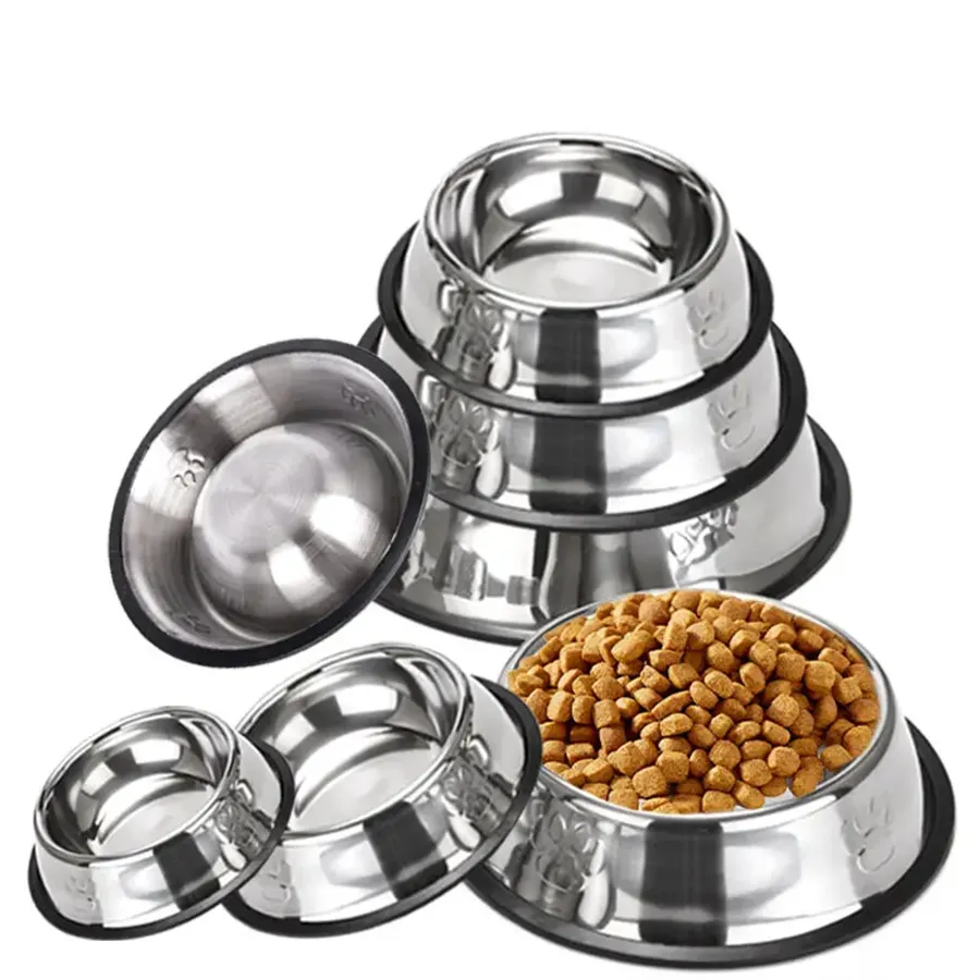Stainless Steel Dog Cat Bowls 1