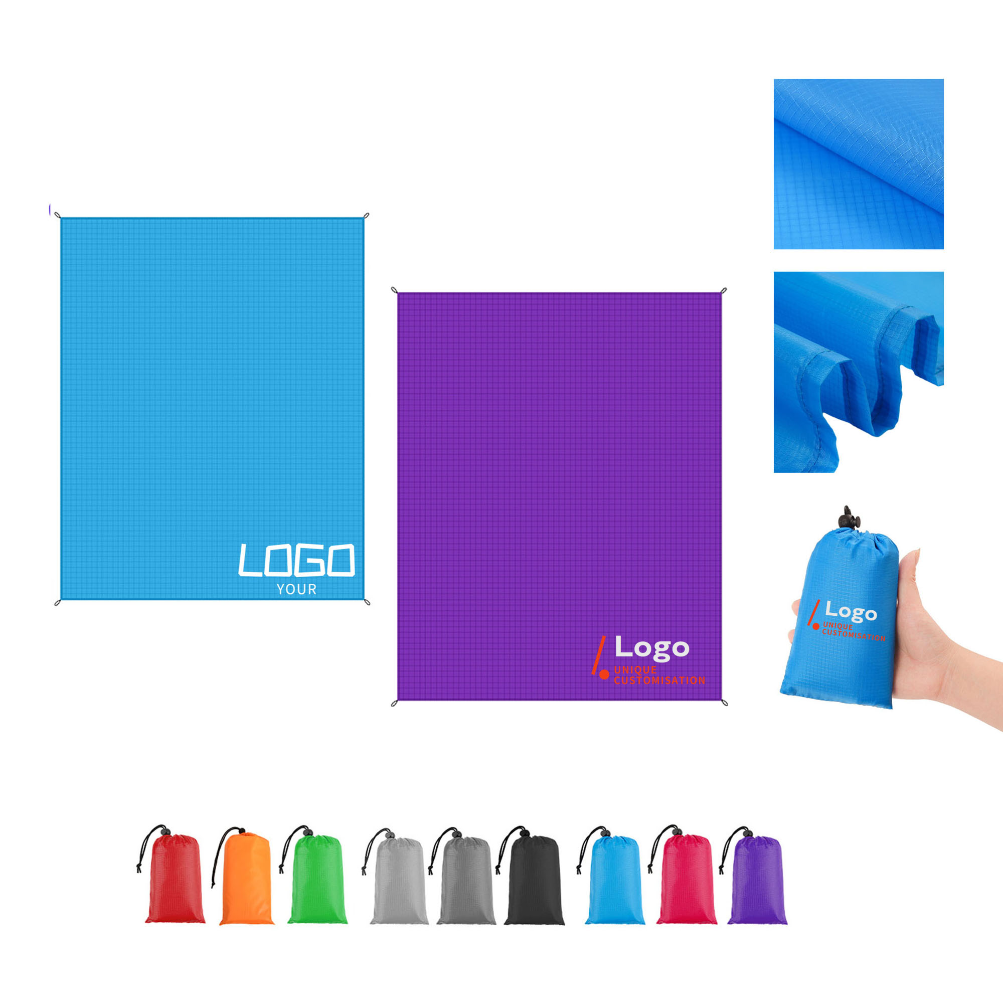 Outdoor Oversized Waterproof Beach Blanket 2