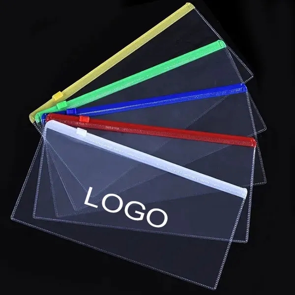 Clear PVC Pencil Case with Zipper 5