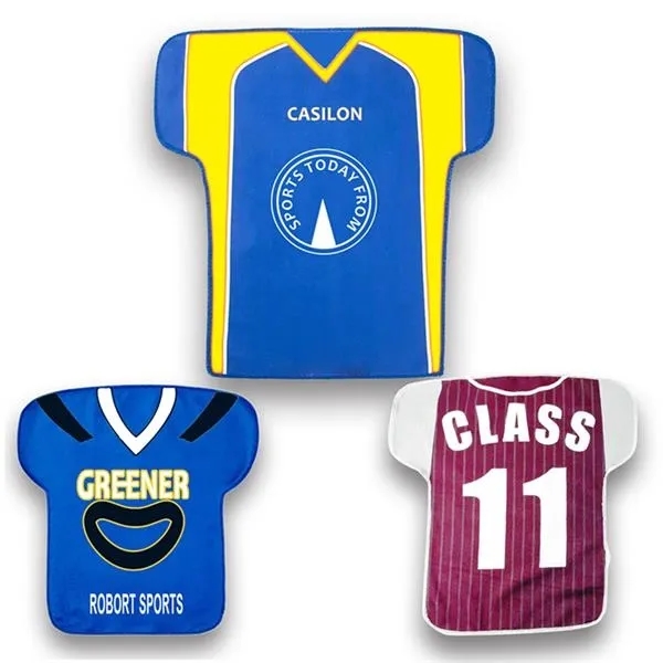 Basketball, Football, or Hockey Jersey Shaped Rally Towel 4