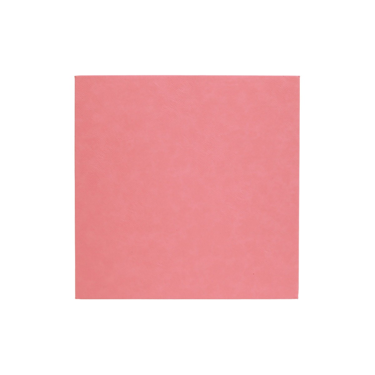14" x 14" Pink Leatherette Wall Decor 2