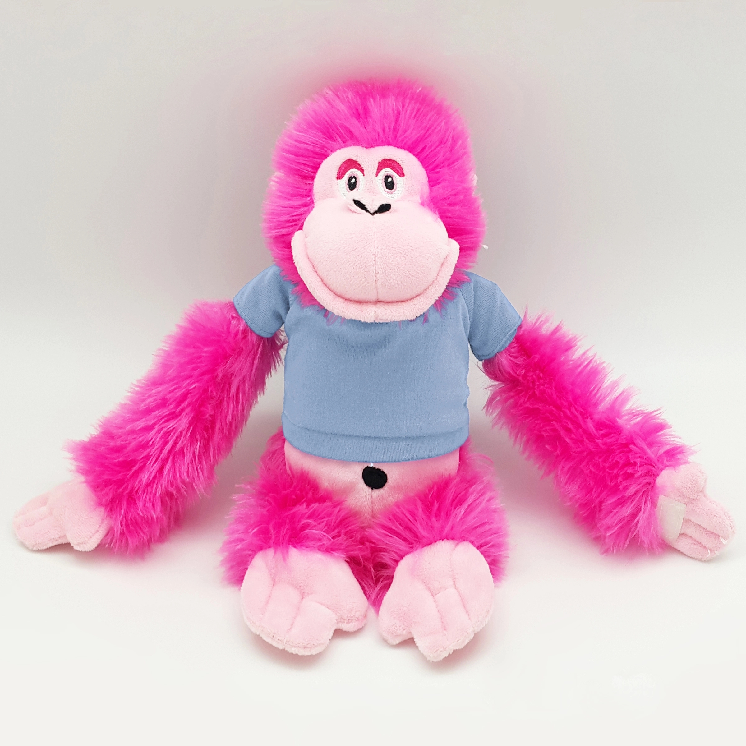 11" Bright Color Hot Pink Gorilla 13