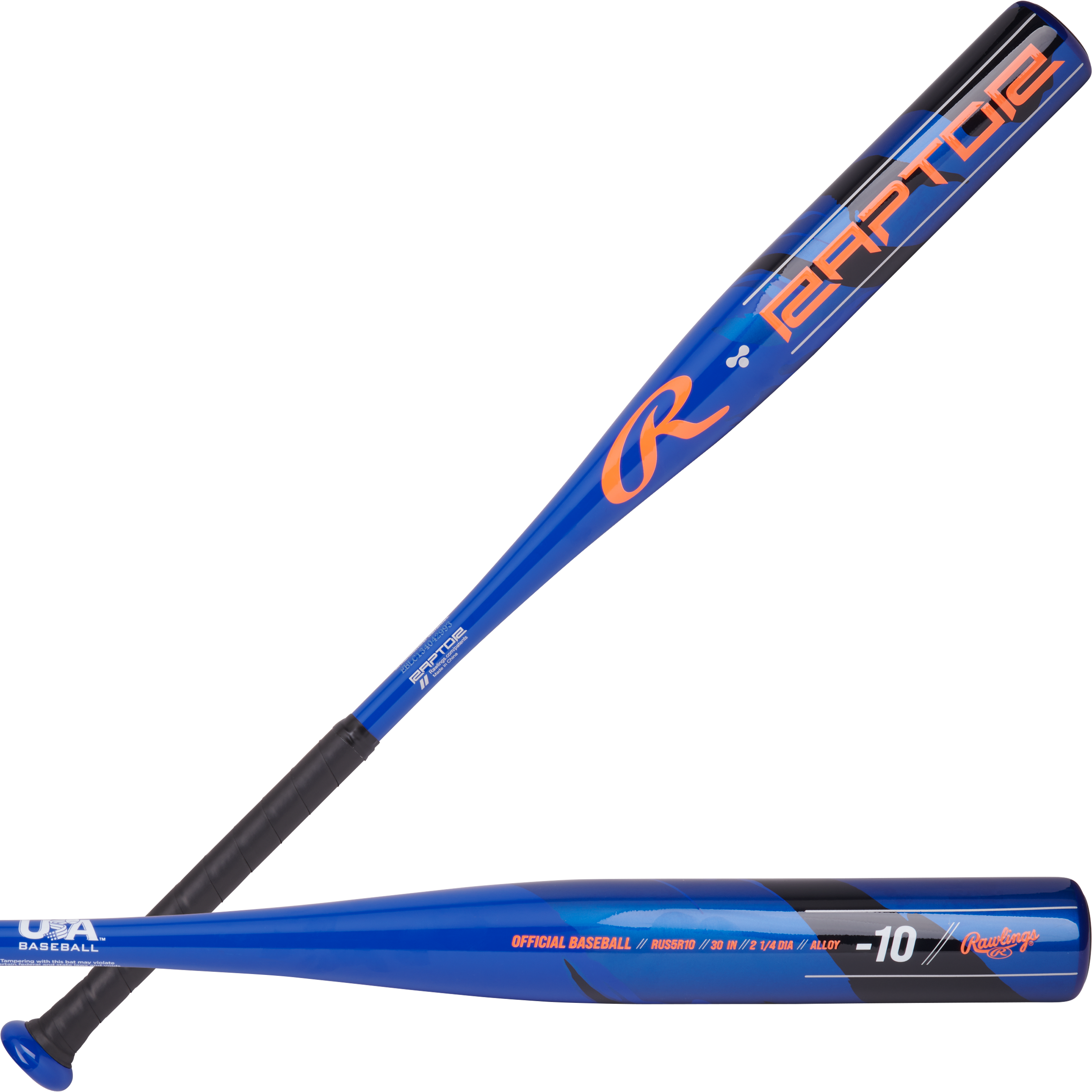 Rawlings Raptor USA Bat, -10 2