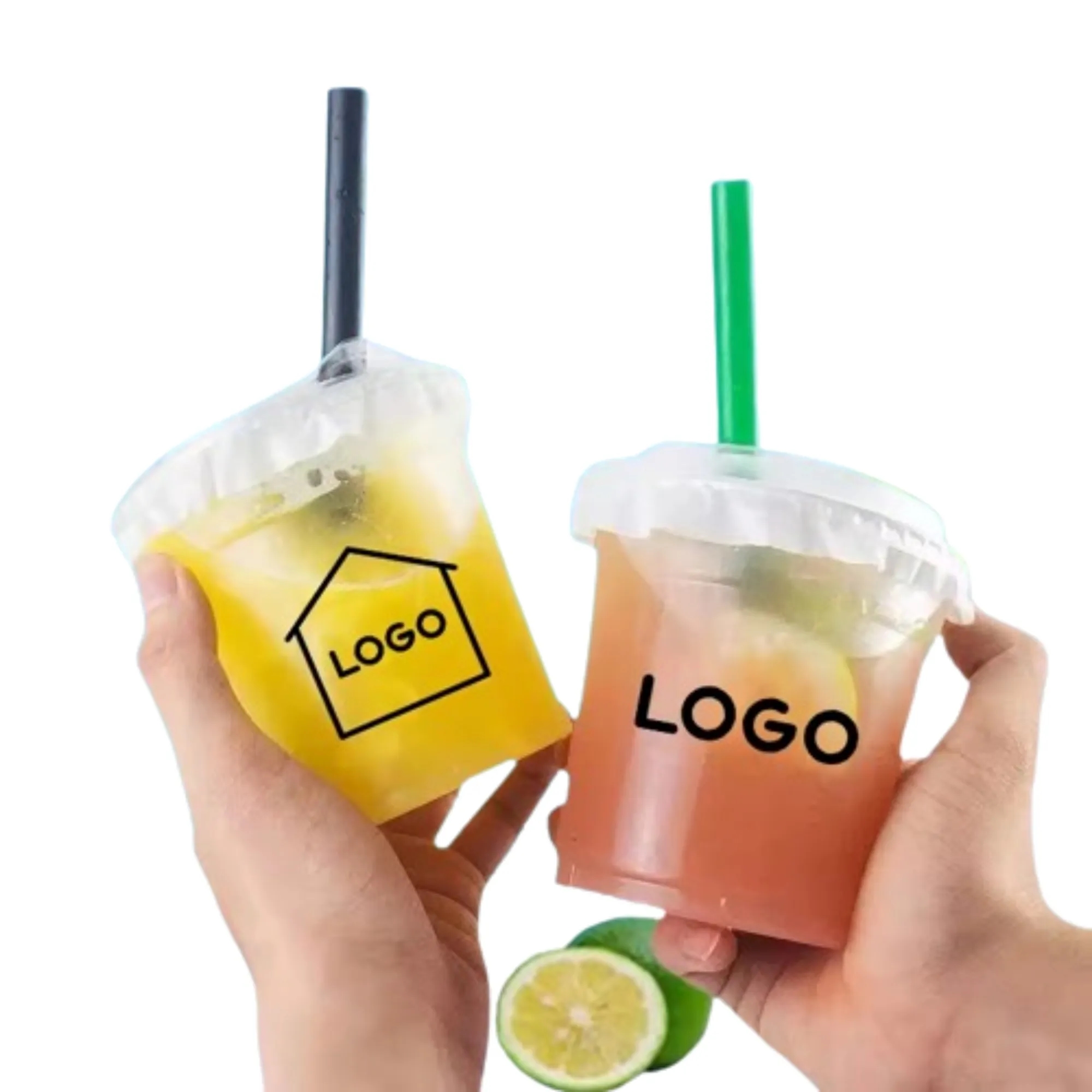 16oz Disposable PET Plastic Party Cups 4