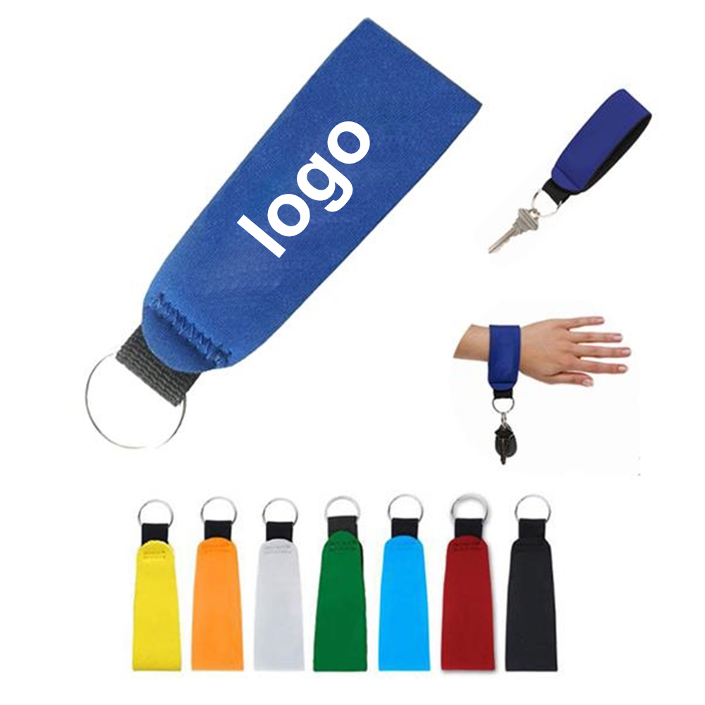 Neoprene Wristband Keychain 4